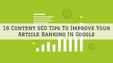 Content writing service_SEO Tips To Improve Your Ranking In Google
